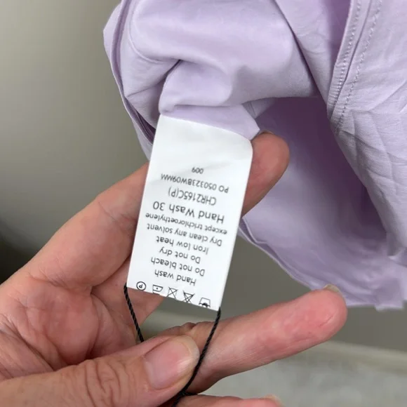 Mistress rocks house of cb girl crush Lavender Sleeveless Ruffle mini Dress smal - Picture 15 of 15